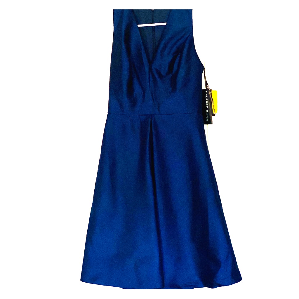 Alfred Sung Style D610 Midnight Cocktail Dress